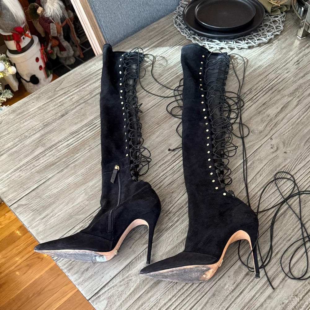 Schutz knee high boots